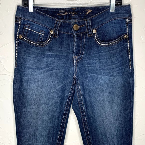 Seven7 Jeans Rocker Slim Boot Cut size 6 - Picture 3 of 6